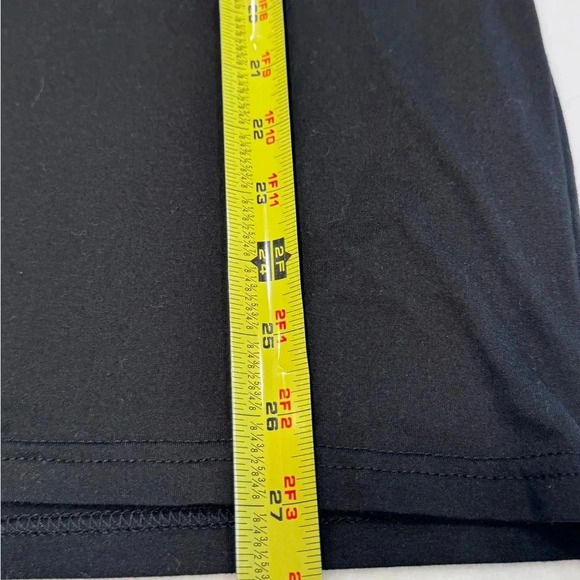 Spyder Men’s Athletic Performance Tee Shirt Fitted Black Size M - Picture 8 of 10